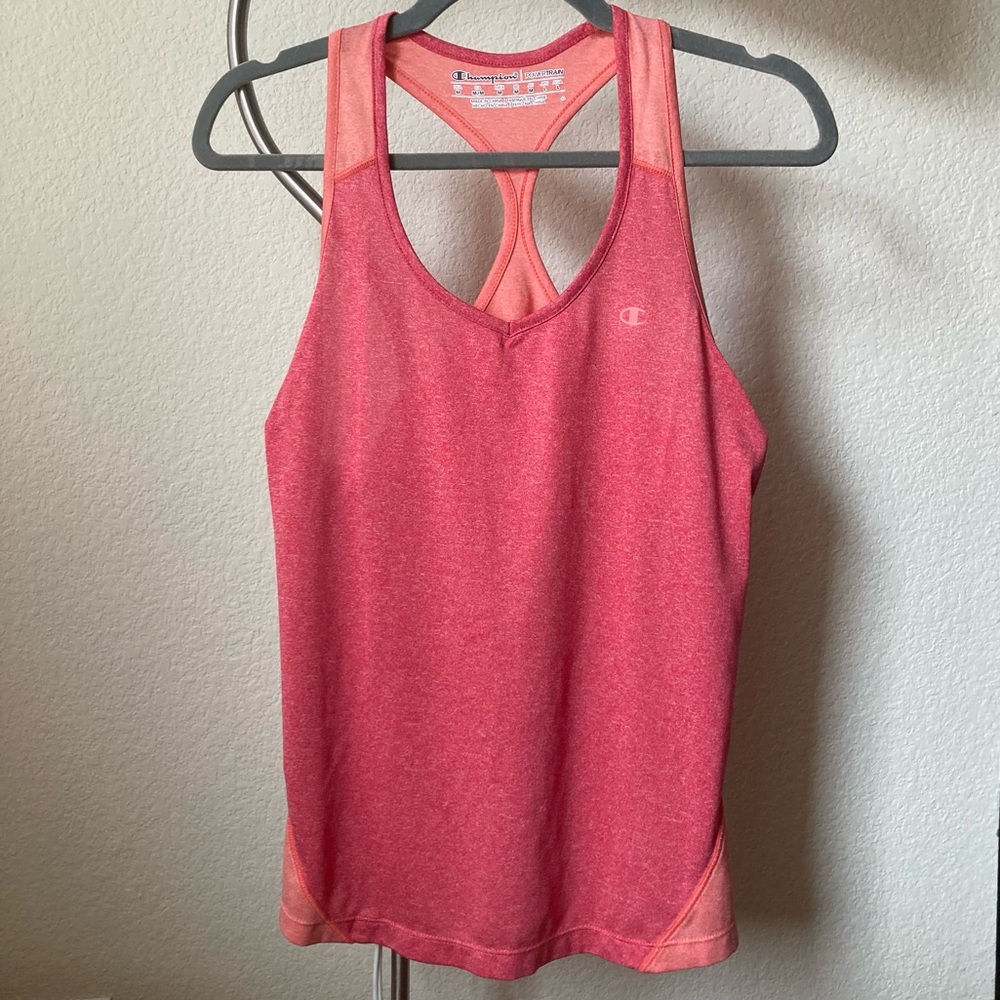 Champion pink & peach workout tank top